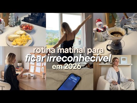 MORNING ROUTINE 6AM | Resetting body, mind and spirit for a successful 2026 ☀️☁️📖☕️🧘🏼‍♀️