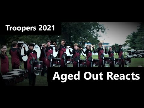 Troopers Drumline 2021 || Aged Out Reacts