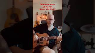 Video thumbnail for windy and warm on my new Ibanez V44 Mini E  #ibanez #ibanezv44mini#windyandwarm#travelguitar by baumanno