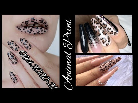 DISEÑOS DE UÑAS2020💅 ANIMAL PRINT /+50 DISEÑO/ NAIL2020/FASHIONNAIL