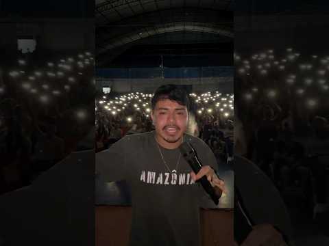 O show em Anamã-AM foi um dos mais desafiadores, mas graças a Deus eu tenho uma equipe foda. 😎👊🏻