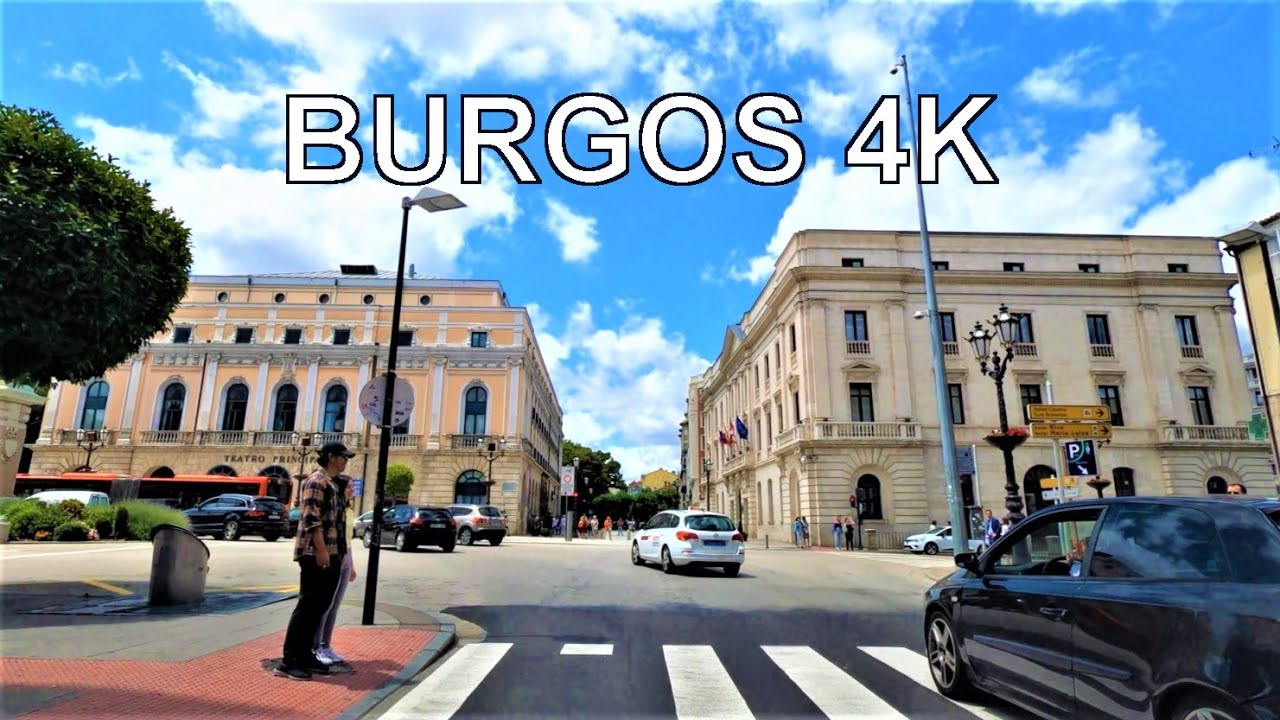 Burgos (Castilla y Leon, Spain) Driving Tour 4K Scenic Drive