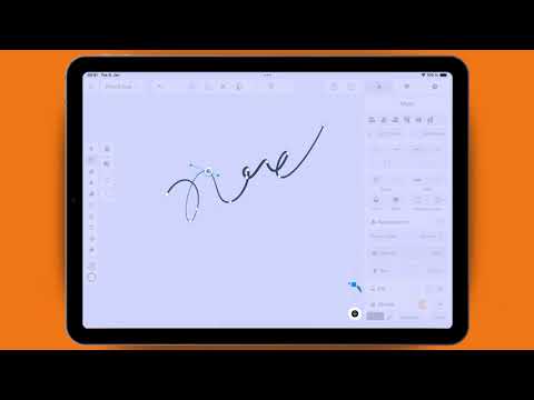 Pencil Tool -  Draw Freehand Shapes & Smooth Paths in Linearity Curve