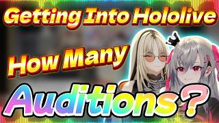 How Many Times Did They Audition for Hololive?