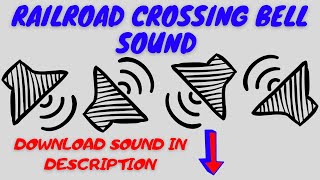 Download lagu Railroad Crossing Bell sound, Or Bell alarm sound effect #shorts mp3