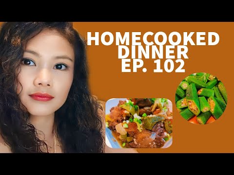 ME & MY KITCHEN Ep.102 ( BEER OXTAIL STEW ,OKRA AND RICEBERRY )