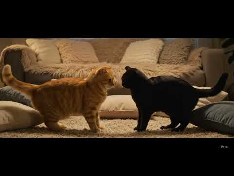 Cat Story: Cat Fight in Living Room – Chaos Unleashed!