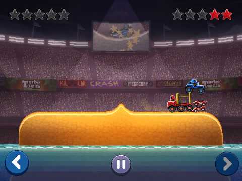 Drive Ahead! Replay: Véhicule tout-terrain vs. Porte-voitures.