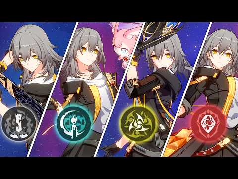 Trailblazer using all her paths at the same time