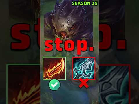 STOP Building Kog’Maw Wrong - Season 15 Kog’Maw Build #leagueoflegends