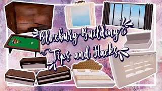 10 Bloxburg Tips & Hacks I *no gamepasses* | Sauna, Pool Tables, Beds (Turn on CC)