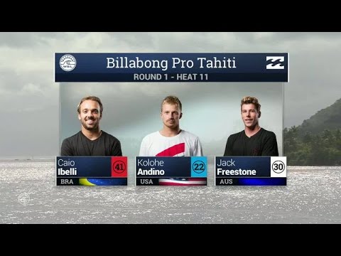 2016 Billabong Pro Tahiti: Round One, Heat 11
