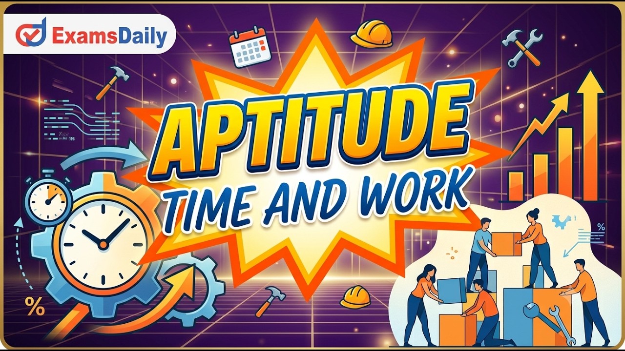 TNPSC 2026 - Aptitude - Time And Work