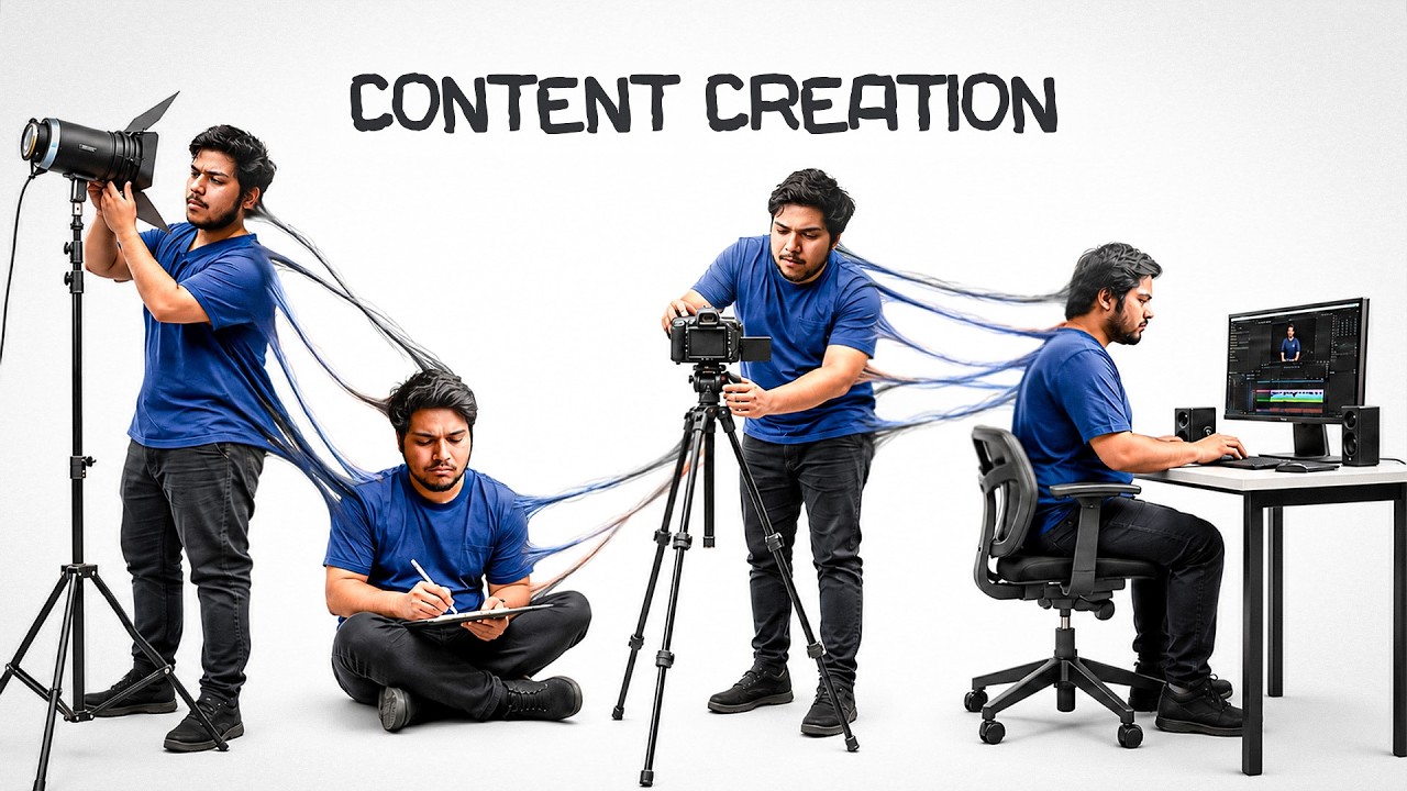 50 Minutes of Beautifully Brutal Life of Content Creation.