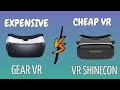 CHEAP Vs EXPENSIVE VR Headset Gear VR Vs VR Shinecon
