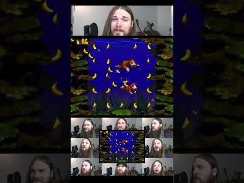 Donkey Kong Country 🎵 Aquatic Ambience #nintendo #snes #gaming #acapella #vgm