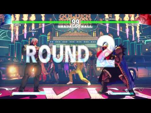 STREET FIGHTER V - Urien VS Balrog