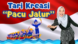 Download lagu Tari Kreasi “PACU JALUR” mudah ditiru anak PAUD/TK mp3