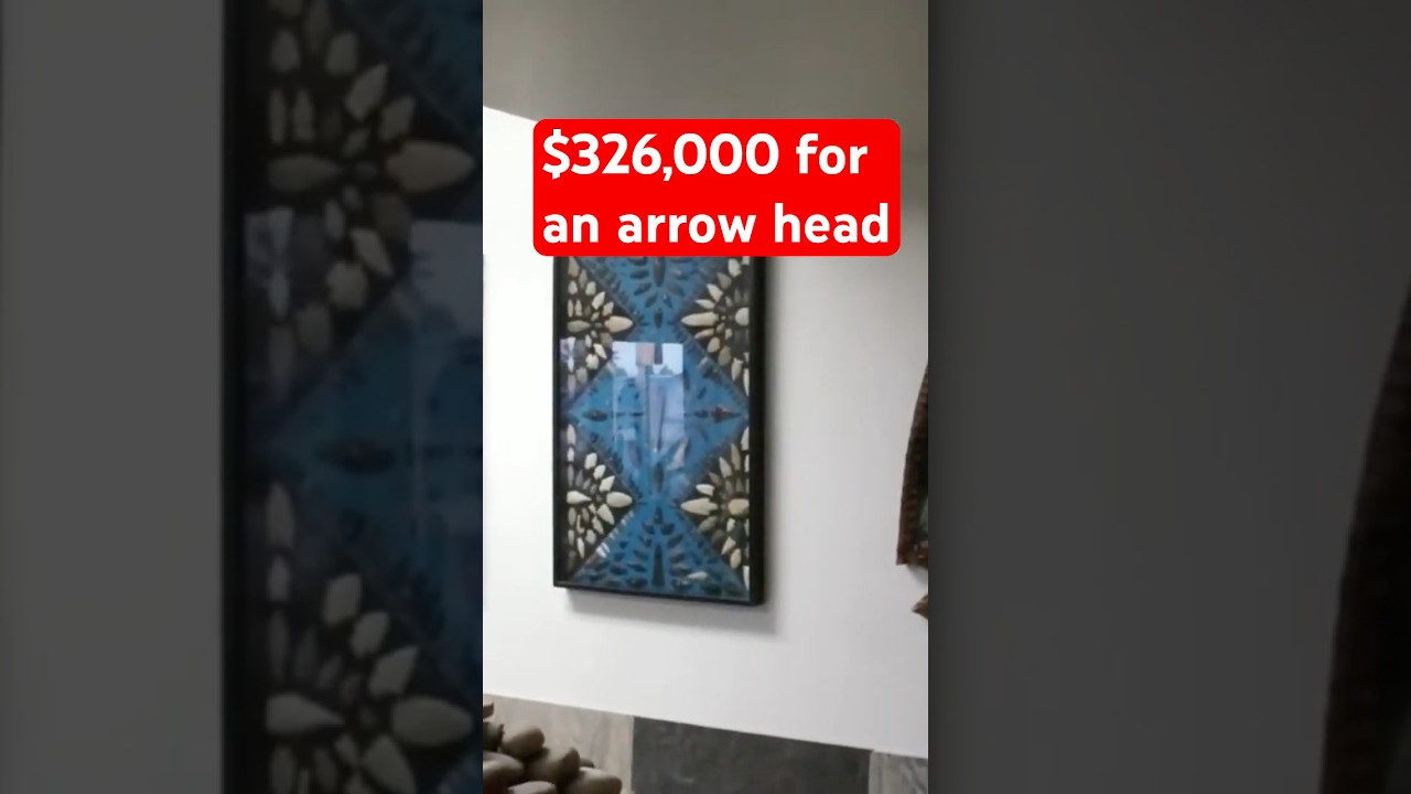 $326,000 dollars for an arrowhead?!?