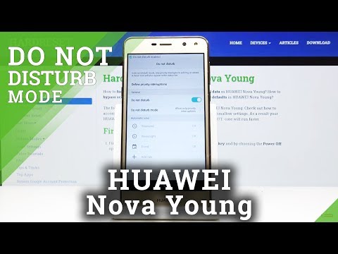 How to Mute All Sounds on Huawei Nova Young –  Do Not Disturb Mode