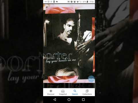New Album in 1996. Lay Your Hands On Me by Art Porter Jr.