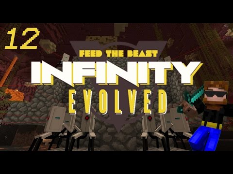 Minecraft: FTB Infinity Evolved - Ep.12 - Portal Turret Fun