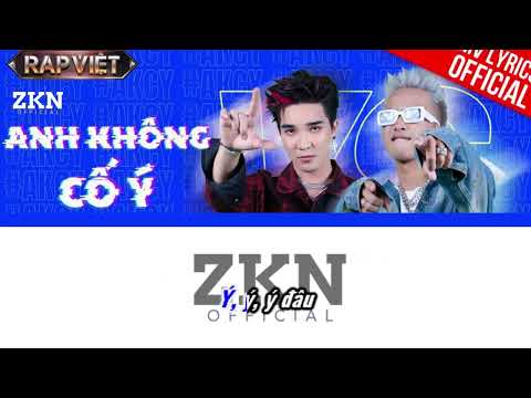 Karaoke Anh Không Cố Ý (Có Bè) - OgeNus & Limitlxss | Beat Chuẩn | ZKN Music
