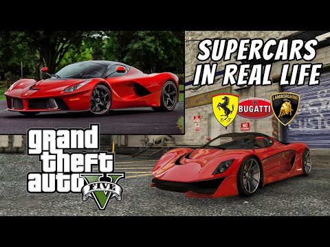 GTA V Cars in Real Life | All Super Cars