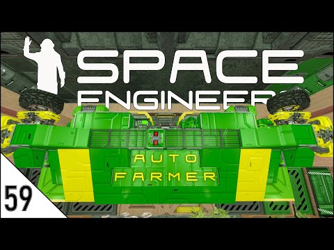 Space Engineers Survival (Episode 59) - Building an AUTO-HARVESTING Machine! [2025]
