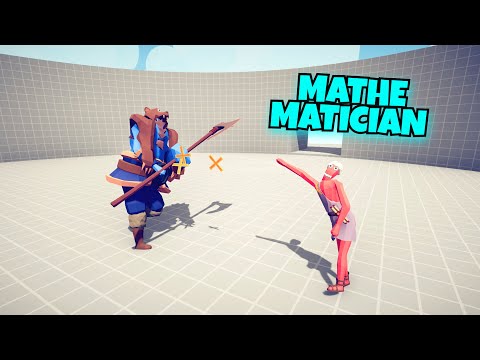 MATHEMATICIAN VS EVERY UNITS - Totally Accurate Battle Simulator TABS