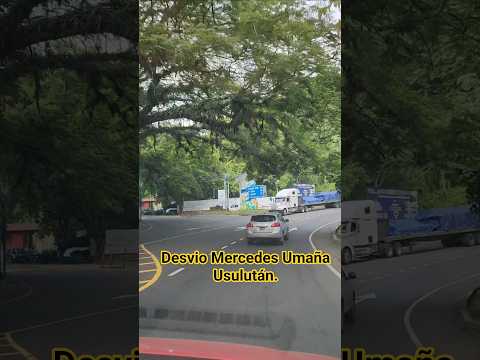 Desvío de Mercedes Umaña, Usulután #shortvideo #elsalvador