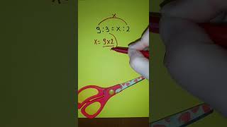 termine incognito di una proporzione