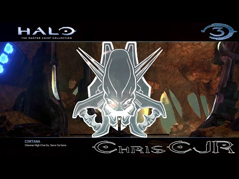 HALO 3 Legendary Mission 8 Cortana. 4 Players Xbox Live 1080p.