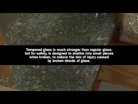 Laminated Safety Glass Storm Door Demo