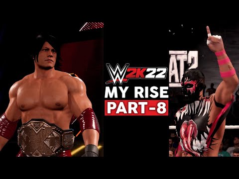 WWE 2K22 MyRise Gameplay Walkthrough Part 8 FULL GAME [1080p 60FPS PS5] - No Commentary