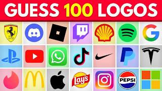 Guess the Logo in 3 Seconds ©️ | 100 Famous Logos | Ultimate Logo Quiz 2026