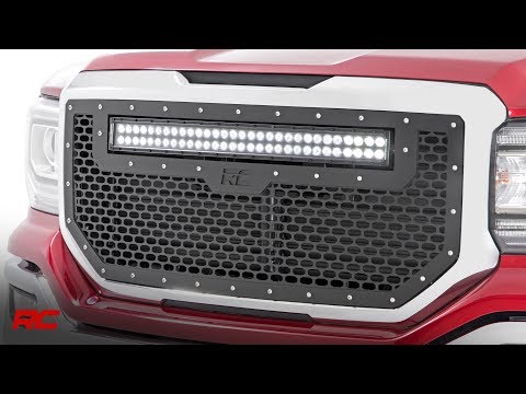 2016 - 2018 GMC Sierra 1500 Mesh Grille Kit by Rough Country