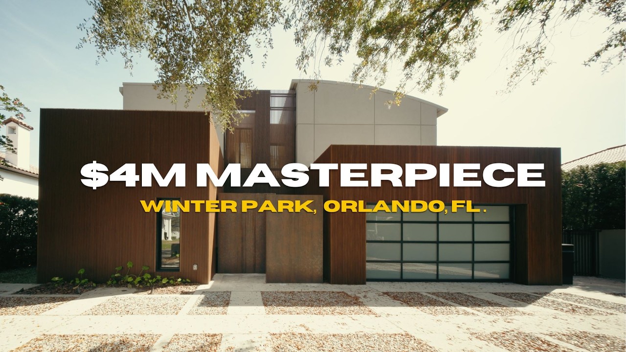 This Luxury Home Feels Like a Movie Set (Winter Park, Orlando, FL)