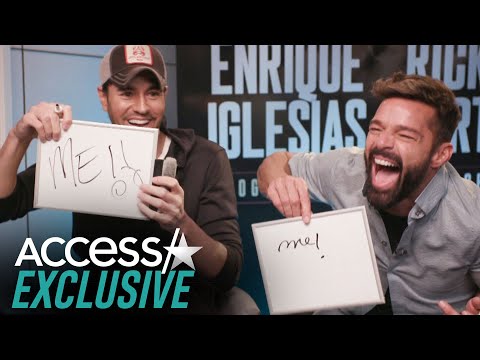 Ricky Martin & Enrique Iglesias Play The Newlywed Game: How Well Do They Know Each Other?