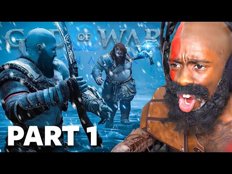 Kai Cenat Plays God Of War RAGNAROK For FIRST Time..