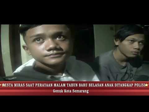 Pesta Miras Saat Perayaan Malam Tahun Baru 2021 Belasan Anak Muda di Tangkap Polisi