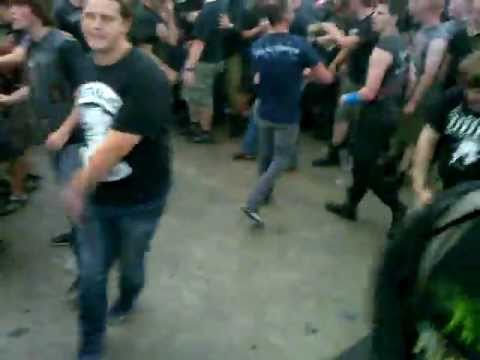 Slayer Moshpit -  Hate Worldwide - The Big 4 Germany July 2011