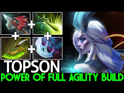 TOPSON [Drow Ranger] Power of Full Agility Build with Signature Hero Dota 2