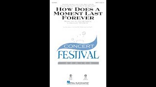 How Does a Moment Last Forever (SATB) - Arranged by Mac Huff