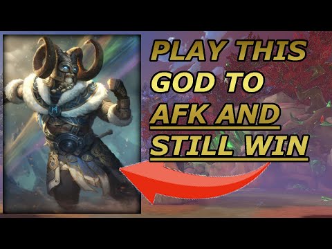 HOW TO LITERALLY WIN THE GAME WHILE AFK - Masters Ranked 1v1 Duel - SMITE