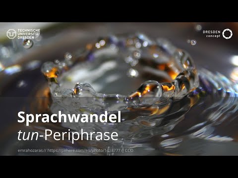 'Unsereens tut schleifen & nischt erleben'. "tun"-Periphrase (VL "Sprachwandel") (TU Dresden // GSW)