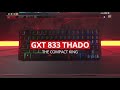 TRUST GXT 833 Thado membraninė klaviatūra