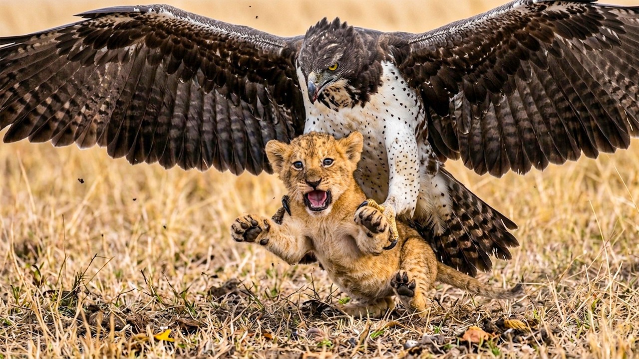 Deadliest Eagles That Lions & Even Crocodiles Are Afraid of