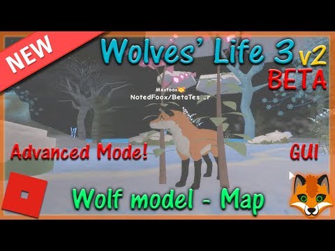 Roblox New Wolves Life 3 V2 Beta 1 Hd Apphackzone Com
