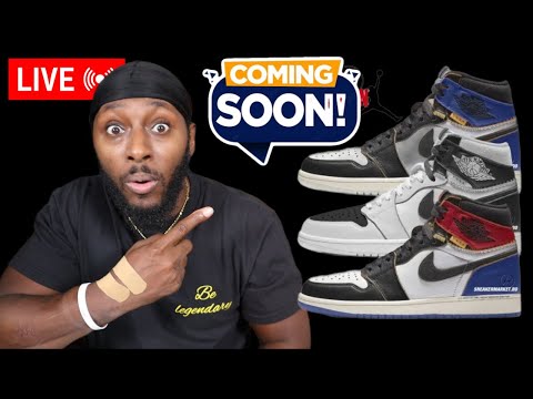 🔴 LIVE:ALL STAR WEEKEND SNEAKERS LIVE! Union x Fragment 1s, Kobe Drops & Shock Alerts 👀🔥